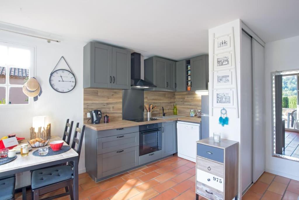 Aphrodite By Kleidos - Tres Belle Maison 6 P Climatisee Golfe Sainte Maxime 罗克布伦河畔阿尔让 外观 照片